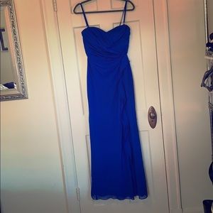blue Ralph Lauren Evening strapless/strapped dress
